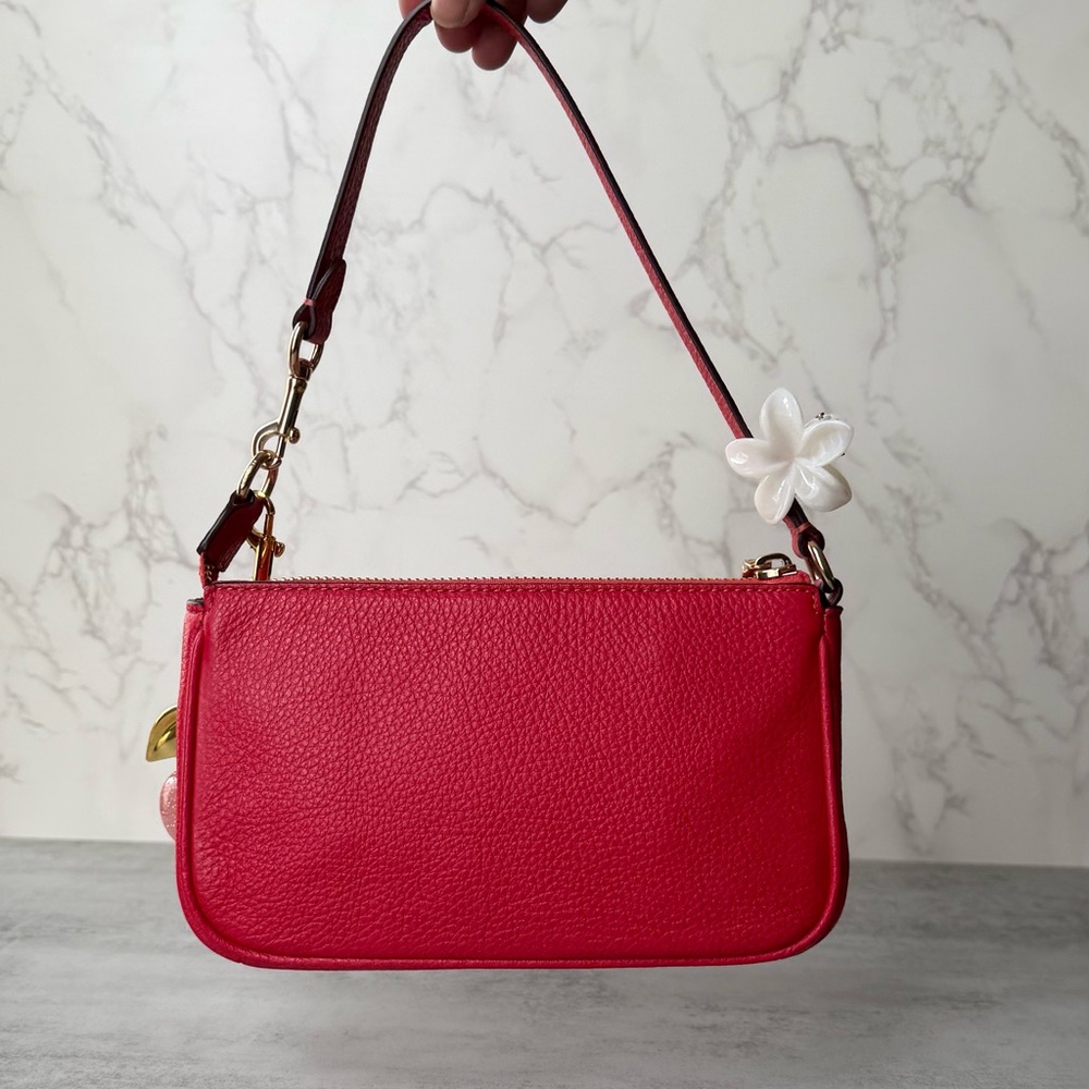 NWOT Red Nolita 19 Coach Shoulder Bag 🩰˚˖𓍢 🦢✧˚.🎀༘⋆ - Picture 8 of 8